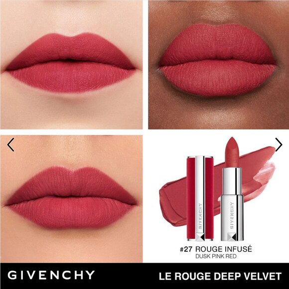 *BNIB* Givenchy Le Rouge Deep Velvet Matte Lipstick Color #27 - Picture 3 of 4